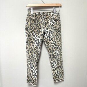 Gap Cheetah Skinny Jeans